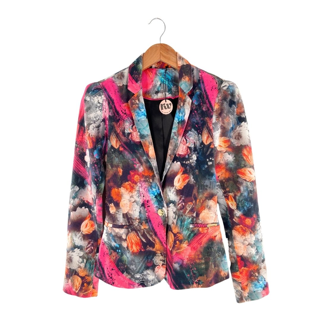 Blazer print flores