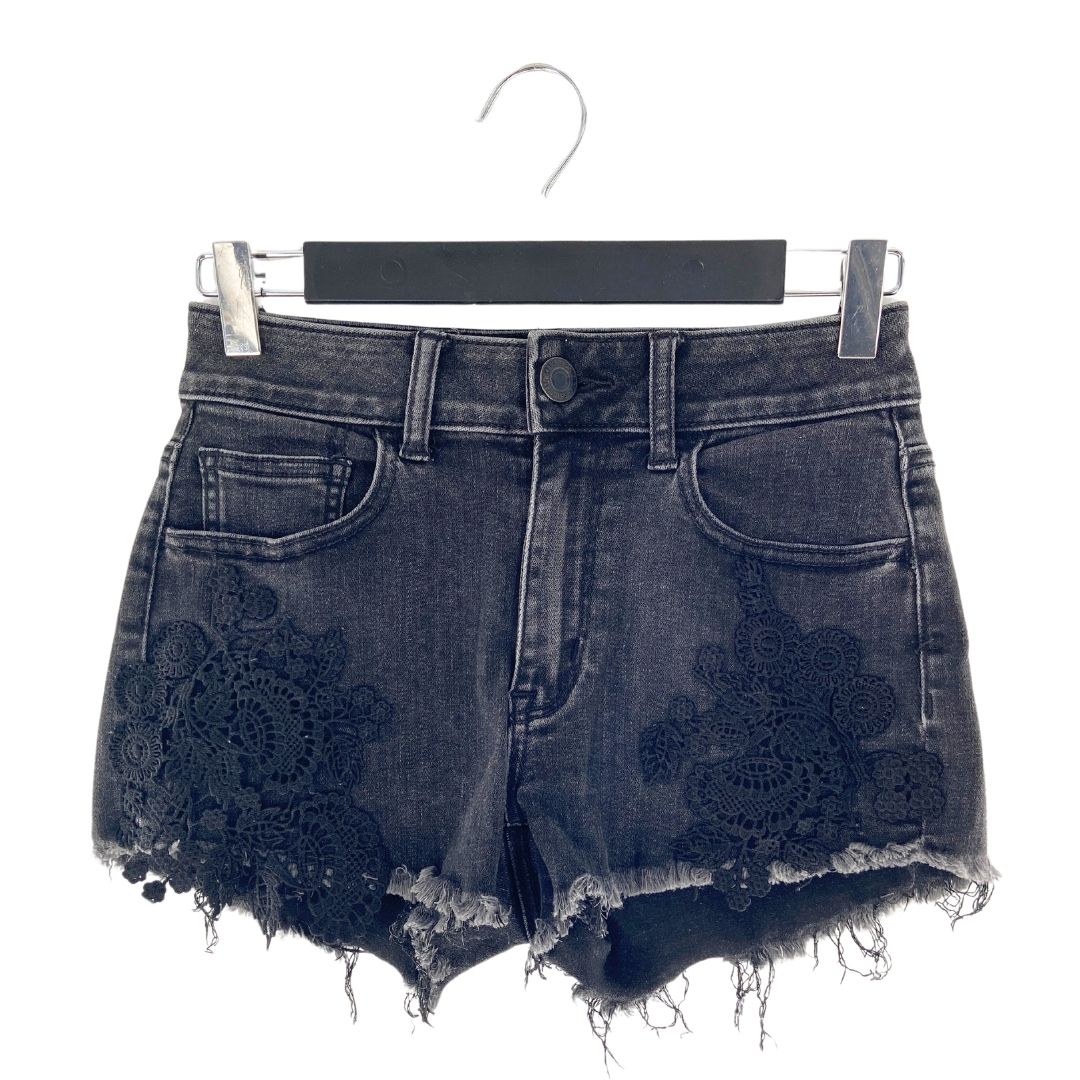 Short mini en denim wash