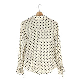 Camisa manga larga print dots