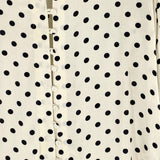 Camisa manga larga print dots