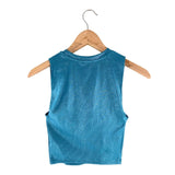 Blusa crop sleeveless