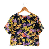 Blusa manga corta 100% seda