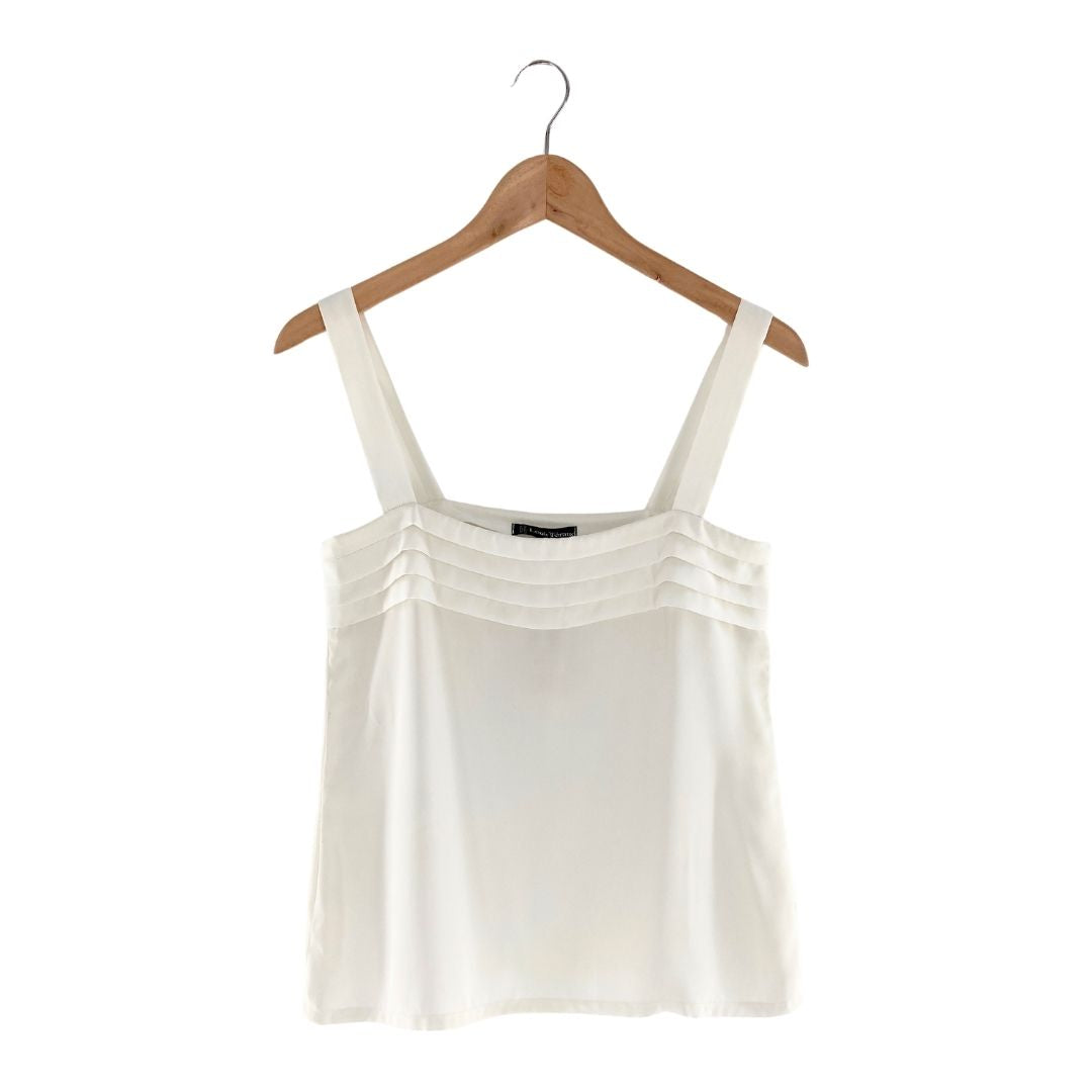 Blusa tiras anchas con alforza