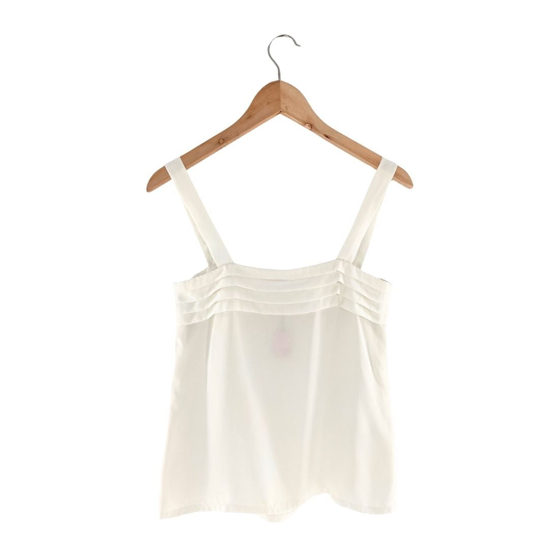 Blusa tiras anchas con alforza