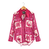 Camisa oversize print