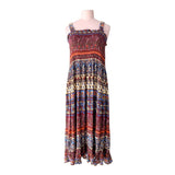 Vestido boho print paisley