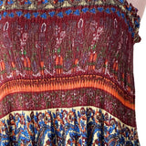 Vestido boho print paisley