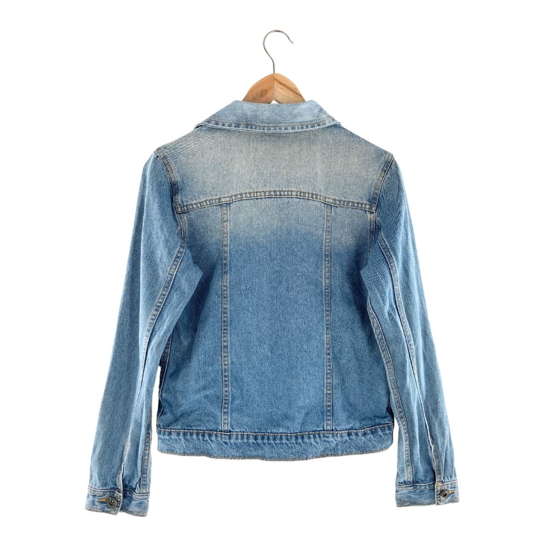 Chaqueta en denim wash