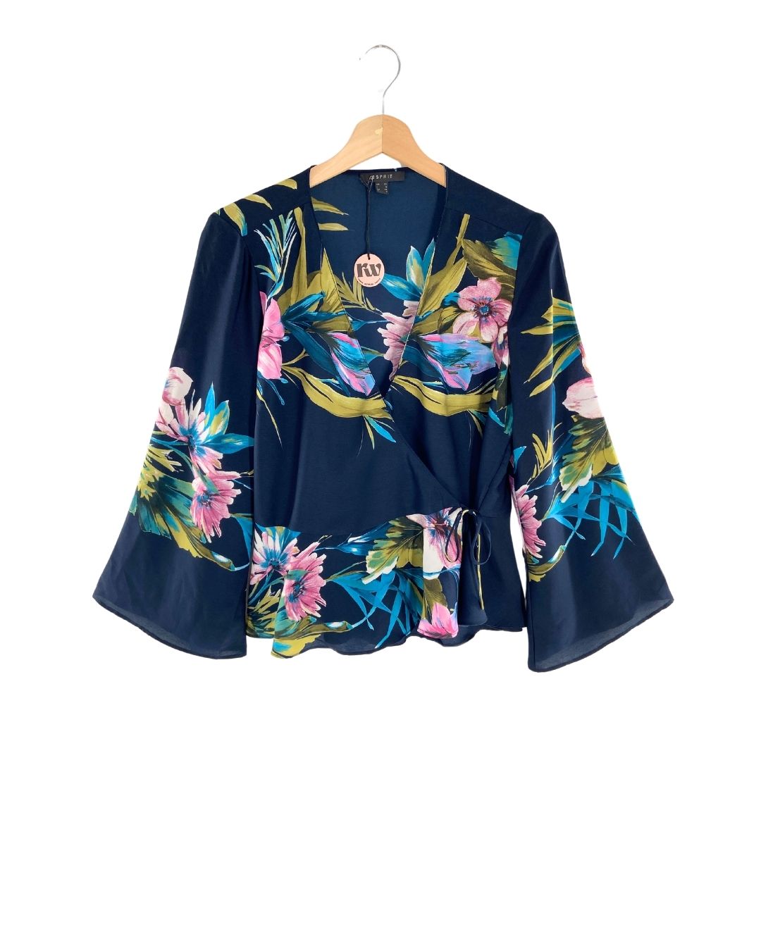 Blusa satinada print