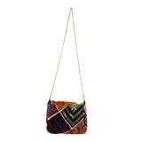 Cartera crossbody bordada