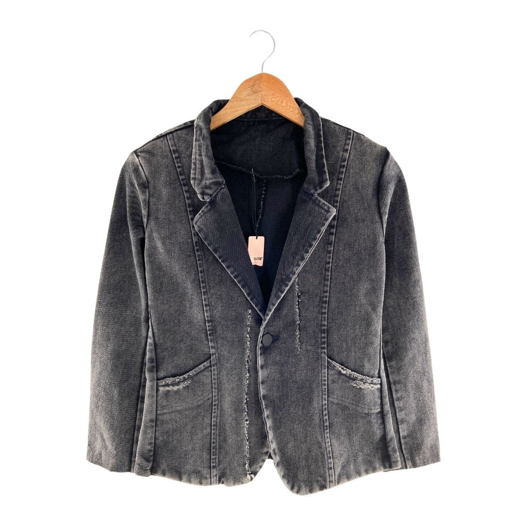 Chaqueta en denim wash