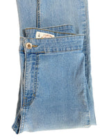 Jeans skinny stretch tiro alto