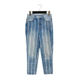 Jean mom fit wash a franjas