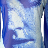 Body en mesh print rostro