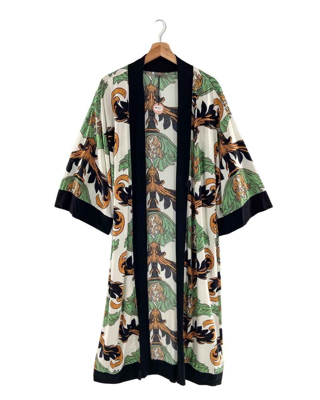 Kimono print flores