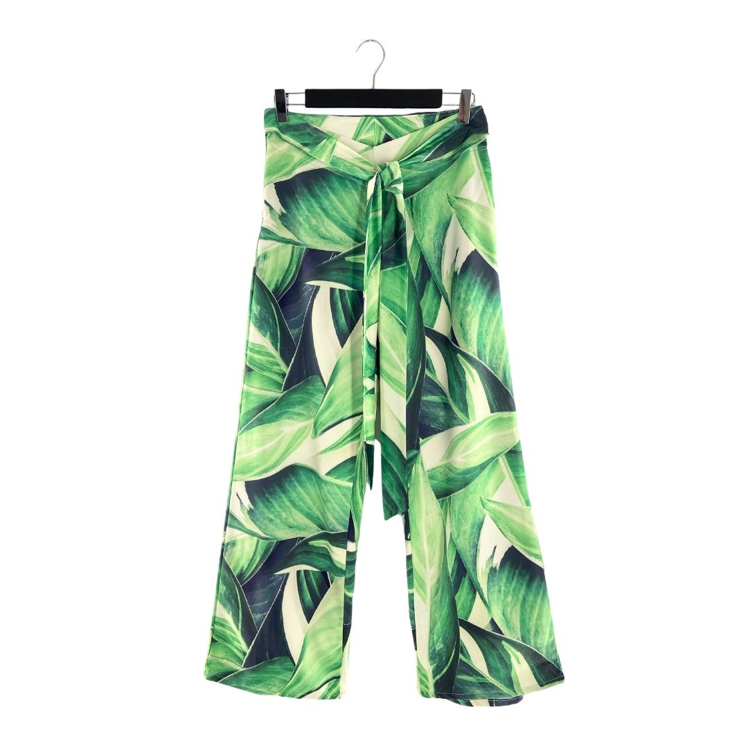 Pantalon satinado print