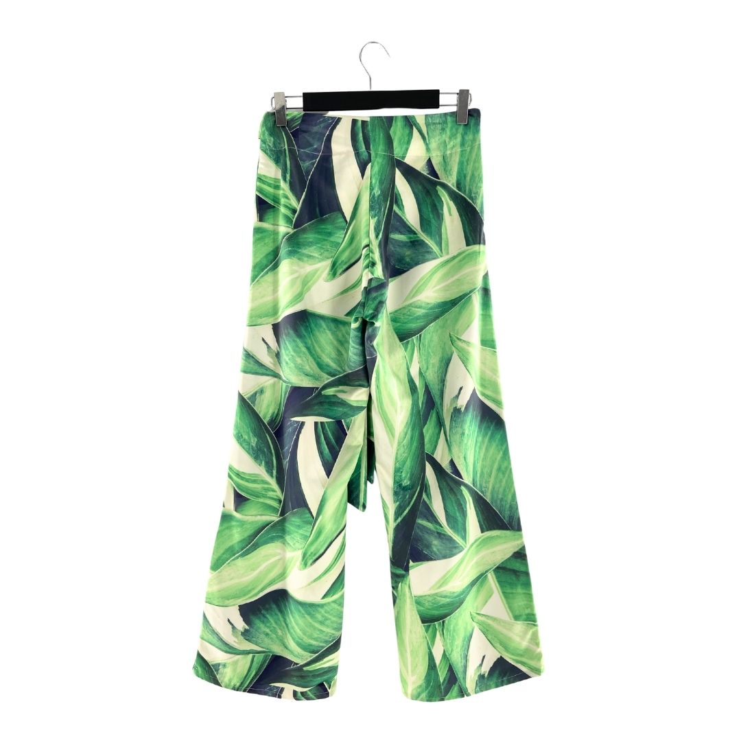 Pantalon satinado print