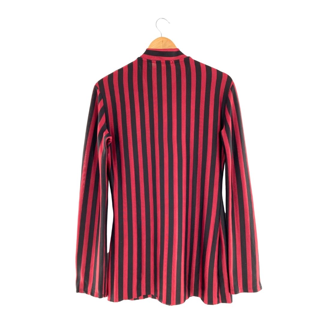 Blusa oversize a franjas