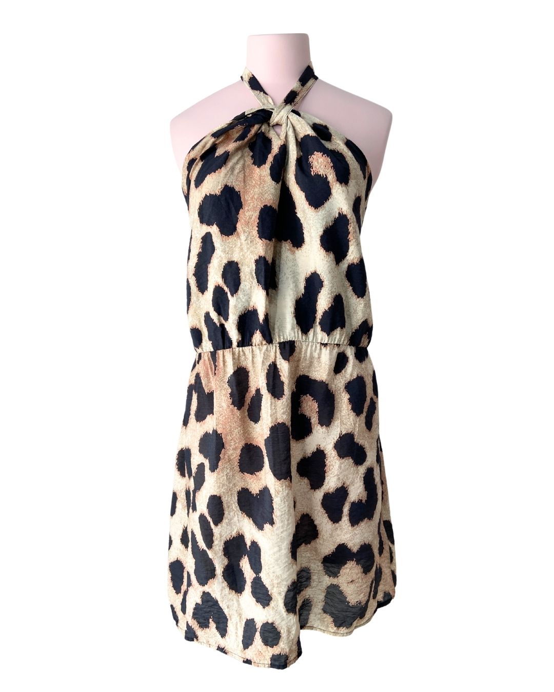 Vestido animal print