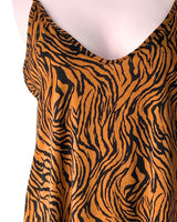 Maxi vestido animal print