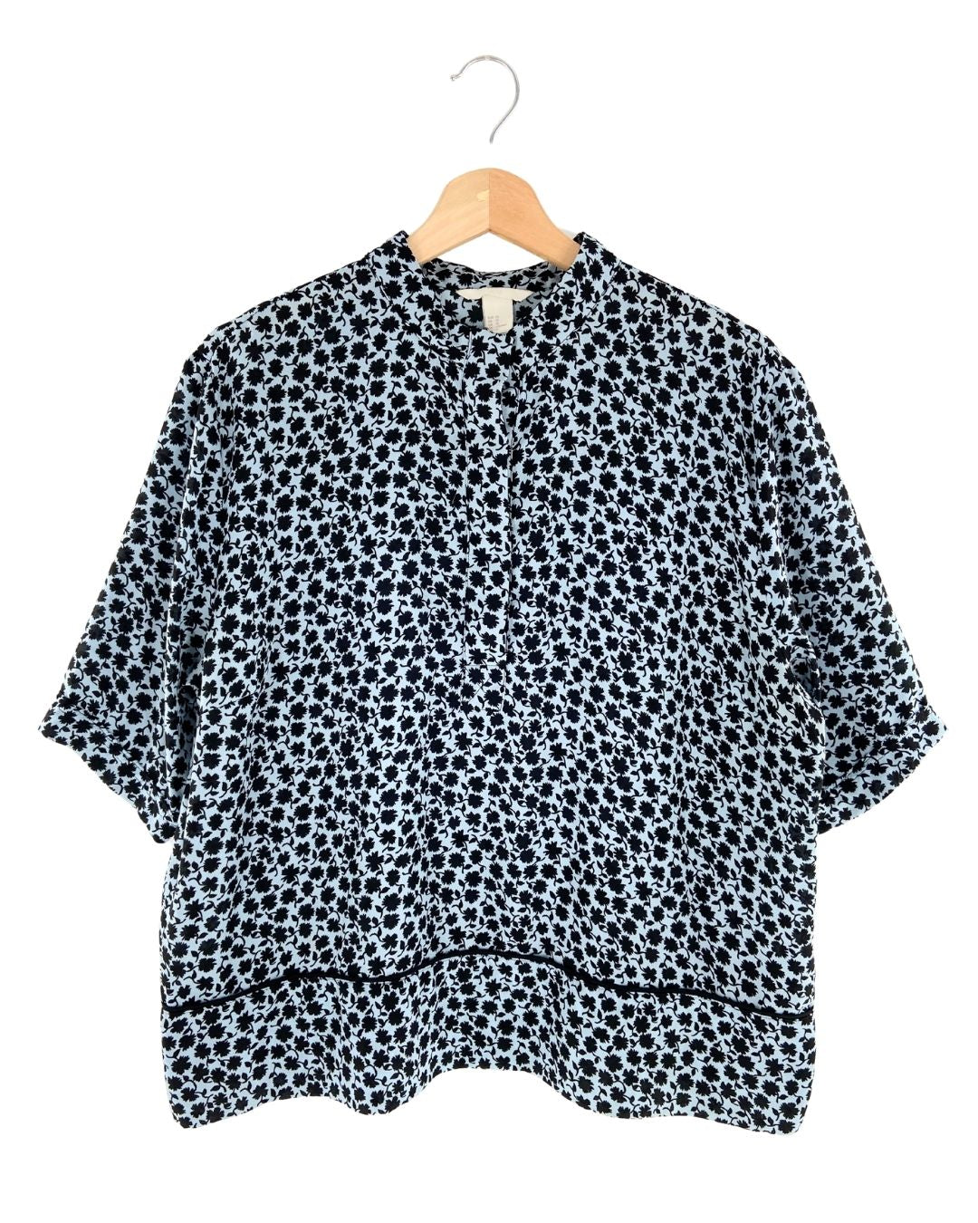 Blusa oversize manga corta