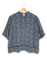 Blusa oversize manga corta