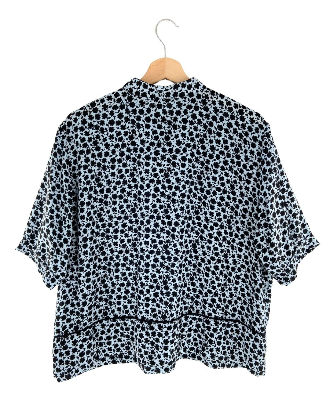 Blusa oversize manga corta