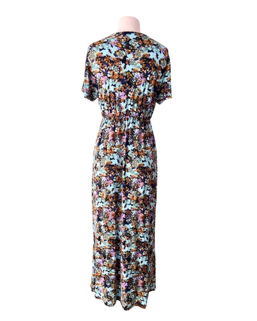 Maxi vestido print flores