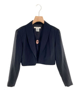 Blazer crop abierto