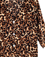 Vestido animal print