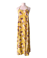 Maxi vestido print flores