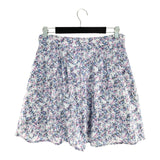 Falda midi print mini flores