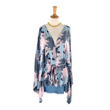 Kimono print con cinturon