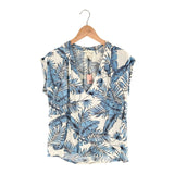 Blusa sleeveless escote en V