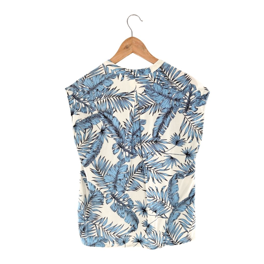 Blusa sleeveless escote en V