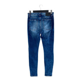 Skinny jean stretch tiro medio