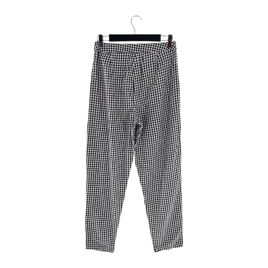 Pantalon print vichy