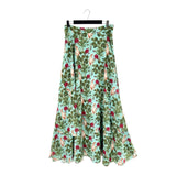 Set Maxi falda amplia print