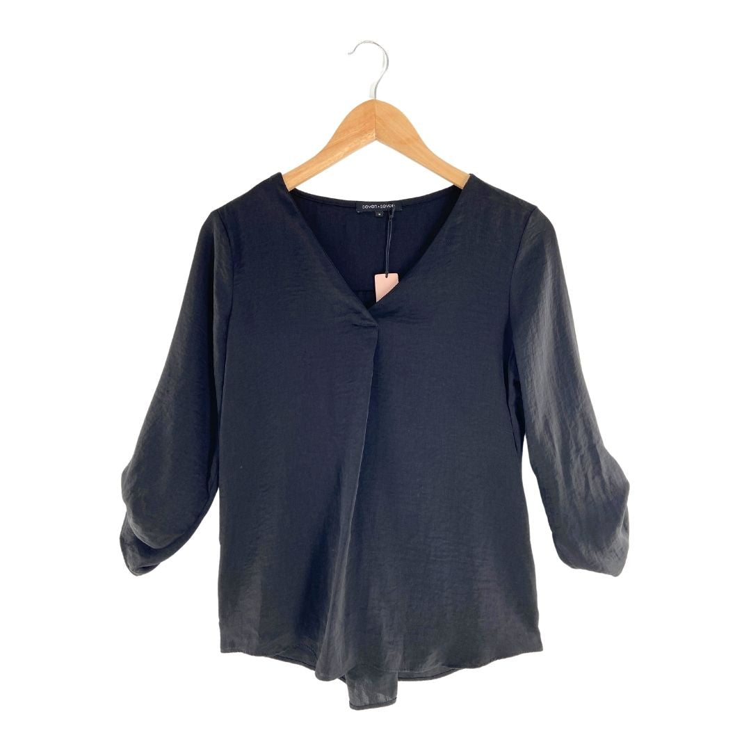 Blusa cuello en V