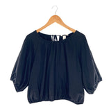 Blusa en lino encauchada