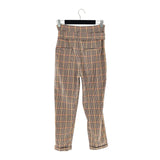 Pantalon papaerbag print